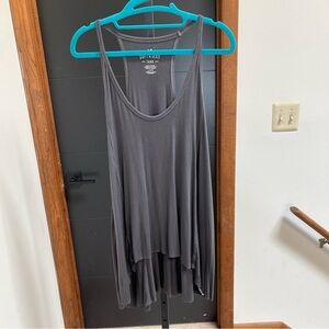 American Eagle Outfitters Dark Gray Tank Top